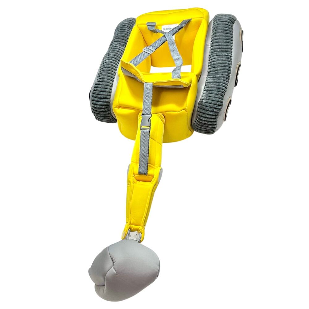 Construction Worker Excavator Plush Costume Digger Bulldozer Toddler 3-5 Used - Picture 4 of 15